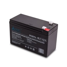 Батарея, SVC, AL7-12/L, свинцово-кислотная 12В 7 Ач, Размер в мм.: 95*151*65 (слаботочка)