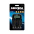 Зарядное устройство, Camelion, BC-1046-BLK-DB, 4*AAA/4*AA, LCD дисплэй, USB порт, чёрный