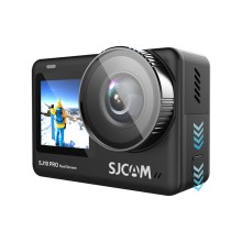Экшн-камера, SJCAM, SJ10 PRO DUAL SCREEN, 4K/60fps, Sony IMX377 12 МП 170°, Wifi 10 м/2,4 & 5 Hz, Slow motion, Чипсет Ambarella H22S85, 1300mAh, 2.33