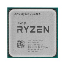 Процессор, AMD, AM4 Ryzen 7 5700X, oem, 4M L2 + 32M L3, 3.4 GHz, 8/16 Core, 65 Вт, без встроенного видео