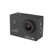 Экшн-камера, SJCAM, SJ4000WIFI, 1080P/30 к/с, MicroSD до 32 Гб, Процессор NTK 96655, Разрешение фото 4032х3024, 12 МП 170°, Wifi 10 м , 900mAh, 1.5
