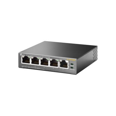 Коммутатор, TP-Link, TL-SG1005P, 5-портовый гигабитный настольный коммутатор с 4 портами PoE