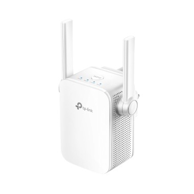 Усилитель Wi-Fi сигнала, TP-Link, RE205, 5 ГГц: до 433 Мбит/с, 2,4 ГГц: до 300 Мбит/с, 1 порт Ethernet 10/100 Мбит/с (RJ45)