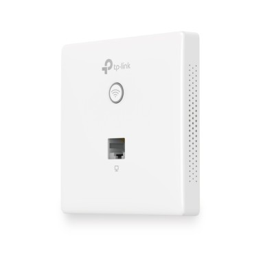 Wi-Fi точка доступа, TP-Link, EAP230-WALL, Omada AC1200, Встраиваемая в стену, 802.11b/g/n/ac, MUMIMО, 2 порта 10/100/1000T, 802.3af/802.3at PoE, MU-MIMO