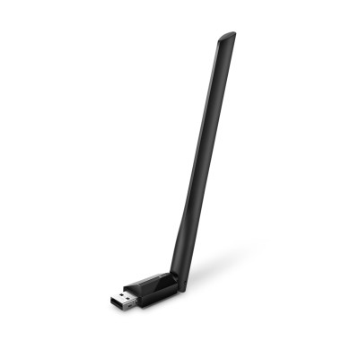 USB-адаптер, TP-Link, Archer T2U Plus, AC600 Двухдиапазонный Wi-Fi USB-адаптер высокого усиления.