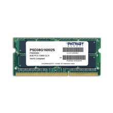 Модуль памяти для ноутбука, Patriot, SL PSD38G16002S DDR3, 8GB, SO-DIMM <PC3-12800/1600MHz>
