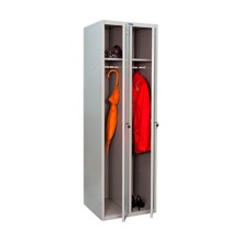 Металлический шкаф для раздевалок и одежды Практик LS-21-60