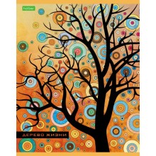 Тетрадь "Hatber Eco", 48л, А5, клетка, на скобе, серия "Дерево жизни"