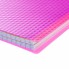 Тетрадь "Hatber", 96л, А4, клетка, 4 цветных разделителя, линейка, пластиковая обложка, на гребне, серия "Diamond Neon - Розовая"