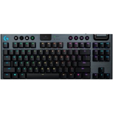 LOGITECH G915 TKL LIGHTSPEED Wireless Mechanical Gaming Keyboard - CARBON - RUS - CLICKY