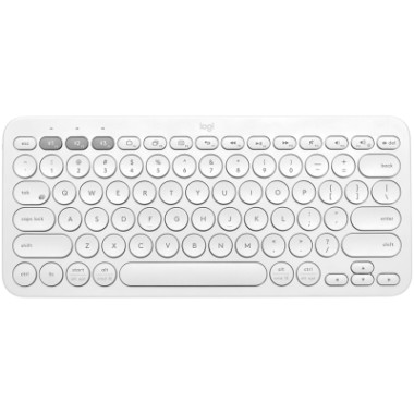 LOGITECH K380 Multi-Device Bluetooth Keyboard - OFF-WHITE - RUS