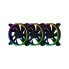 Кулер для компьютерного корпуса, Razer, Kunai Chroma 120MM aRGB LED PWM Performance Fan - 3 Fan, RC21-01810100-R3M1, Вентилятор 120мм, время работы 60 000 часов, Подсветка ARGB, 182 гр, Габариты 120х120х25мм, Черный