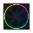 Кулер для компьютерного корпуса, Razer, Kunai Chroma 140MM aRGB LED PWM Performance Fan - 3 Fan,RC21-01810200-R3M1, Вентилятор 140мм, время работы 60 000 часов, Подсветка ARGB, 182 гр, Габариты 120х120х25мм, Черный