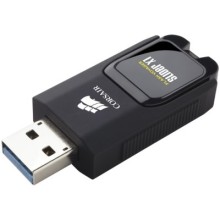 Corsair Flash Voyager Slider X1 USB 3.0 256GB, Capless Design, Read 130MBs, Plug and Play, EAN:0843591057011