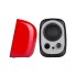 Колонки, Edifier, R12U, 2.0, 4Вт (2Вт*2), USB (питание), AUX, 78 х 81 х 119мм, Пластик, Красный