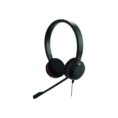 Гарнитура, Jabra, 4999-823-309, Jabra EVOLVE 20 SE, Stereo, MS, Проводная, USB, шумоподавление, -10°C to + 50°C, регулятор громкости