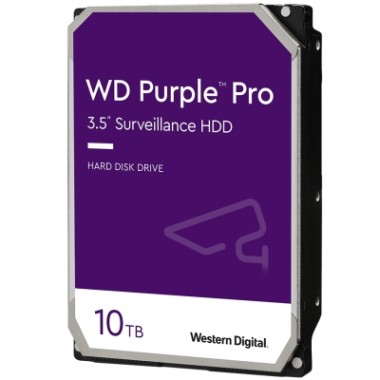 HDD AV WD Purple Pro (3.5'', 10TB, 256MB, 7200 RPM, SATA 6 Gb/s)