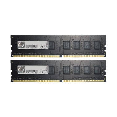 Комплект модулей памяти, G.SKILL, F4-2400C17D-16GNT (Kit 2x8GB), DDR4, 16GB, DIMM <PC4-19200/2400MHz>