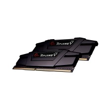 Комплект модулей памяти, G.SKILL, RipjawsV F4-4000C18D-16GVK (Kit 2x8GB), DDR4, 16GB, DIMM <PC4-32000/4000MHz>, Черный