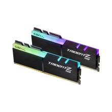 Комплект модулей памяти, G.SKILL, TridentZ RGB F4-3200C16D-32GTZR (Kit 2x16GB), DDR4, 32GB, DIMM <PC4-25600/3200MHz>, Черный