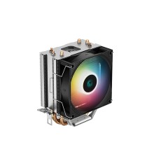 Кулер для процессора, Deepcool, AG300 LED R-AG300-BKLNMN-G, Intel 1700/1200/115х и AMD AM5/AM4, 150W, 120мм 6-Color LED, 500- 3050±10% об/м, 32,5CFM,  30,5dB(A), 4pin, 119х77х129мм, Серебристый