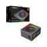 Блок питания, Gamemax, RGB1050 PRO 5.0 ATX3.0, 213610500002, 1050W, ATX, 90+ Gold, APFC, 20+4 pin, 4+4pin, 10*Sata, 3*Molex, 1*FDD, 4*PCI-E 6+2 pin, Вентилятор 14 см, Подсветка RGB, Кабель питания, Чёрный
