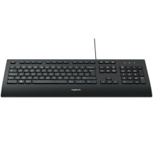 LOGITECH K280e Corded Keyboard - BLACK - USB - RUS - B2B