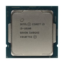 Процессор, Intel, i3-10100 LGA1200, оем, 6M, 3.60 GHz, 4/8 Core Comet Lake, 65 Вт, HD630