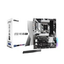 Материнская плата, ASRock, B760 PRO RS WIFI, LGA1700, iB760, 4xDDR5 3600/4000/4400/4800/7200+(OC), 4xSATA3, 3xM.2 (2*PCI-E 4.0x4, 1*PCI-E 4.0x2), Raid, 1xDP, 1xHDMI, 3xPCI-Ex16, 1xPCI-Ex1, WiFi, ATX