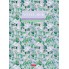 Бизнес-блокнот "Hatber", 160л, А4, клетка, 5 цветный срез, ламинация, твёрдый переплёт, серия "Floral Collection"