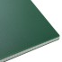 Блокнот "Hatber", 80л, А4, клетка, пластиковая обложка, на гребне, серия "Velvet - Зелёный"