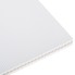 Блокнот "Hatber", 80л, А4, клетка, пластиковая обложка, на гребне, серия "Velvet - Белый"