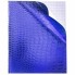 Тетрадь "Hatber", 48л, А5, клетка, обложка бумвинил, тиснение "Croco", на скобе, серия "Metallic - Синяя"