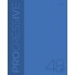 Тетрадь "Hatber", 48л, А5, линия, пластиковая обложка, на скобе, серия "Progressive - Синяя"