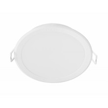 Светильник, Philips, 59444, MESON, 080-6W-420lm-40K-WH-recessed LED, Диаметр врезного отверстия 80мм, Мощность 6Вт, Световой поток 420Лм, Температура 4000К, Цвет корпуса белый, Встраиваемый светодиод