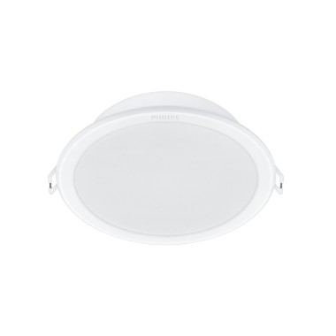 Светильник, Philips, 59447, MESON, 090-5W-350lm-40K-WH-recessed LED, Диаметр врезного отверстия 90мм, Мощность 5Вт, Световой поток 350Лм, Температура 4000К, Нейтральный, Цвет корпуса белый, Встраиваемый светодиод