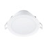 Светильник, Philips, 59449, MESON, 105-9W-600lm-30K-WH-recessed LED, Диаметр врезного отверстия 105мм, Мощность 9Вт, Световой поток 600Лм, Температура 3000К, Теплый, Цвет корпуса белый, Встраиваемый светодиод