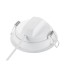 Светильник, Philips, 59449, MESON, 105-9W-600lm-65K-WH-recessed LED, Диаметр врезного отверстия 105мм, Мощность 9Вт, Световой поток 600Лм, Температура 6500К, Холодный, Цвет корпуса белый, Встраиваемый светодиод