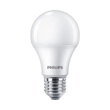 Лампа, Philips, Ecohome, LED Bulb, 11W-950lm-E27-865-RCA, Мощность 11Вт, Световой поток 950Лм, Цоколь E27, Индекс цветопередачи 80CRI, Температура 6500К, Холодный