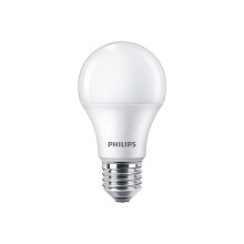 Лампа, Philips, Ecohome, LED Bulb, 11W-900lm-E27-830-RCA, Мощность 11Вт, Световой поток 900Лм, Цоколь E27, Индекс цветопередачи 80CRI, Температура 3000К, Теплый