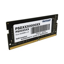 Модуль памяти для ноутбука, Patriot, SL PSD48G320081S DDR4, 8GB, SO-DIMM <PC4-25600/3200MHz>