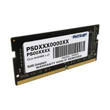 Модуль памяти для ноутбука, Patriot, SL PSD416G32002S DDR4, 16GB, SO-DIMM <PC4-25600/3200MHz>