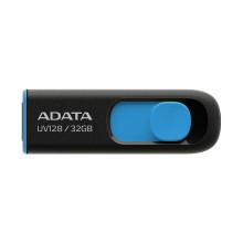 USB-накопитель, ADATA, AUV128-32G-RBE, 32GB, USB 3.2, Черный
