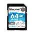 Карта памяти, Kingston, SDG3/64GB, SD 64GB, Canvas Go Plus