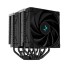 Кулер для процессора, Deepcool, AK620 ZERO DARK R-AK620-BKNNMT-G-1, Intel 20хх/1700/1200/115х и AMD AM5/AM4, 260W, 2*120мм, 500-1850±10%/об/м, 68.99 CFM, 28 dB(A), 4pin, 129х138х160мм, Чёрный