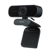 Веб-Камера, Rapoo, C260, USB 2.0, 1080x720, 2.0Mpx, Микрофон, Длина кабеля 150 см, Крепление: зажим, Чёрный