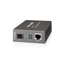 Медиаконвертер, TP-Link, MC220L, 1 порт SFP 10/100/1000 Мбит/с, 1 порт RJ45 10/100/1000 Мбит/с