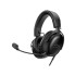 Гарнитура, HyperX, 727A8AA, Cloud III - Gaming Headset (Black), Микрофон съёмный гибкий, Динамики 53 мм, 150 мВт, 15-25000 гц, Блок управления звуком USB удлинитель, Чёрный