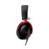 Гарнитура, HyperX, 727A9AA, Cloud III - Gaming Headset (Red), Микрофон съёмный гибкий, Динамики 53 мм, 150 мВт, 15-25000 гц, Блок управления звуком USB удлинитель, Чёрный-Красный