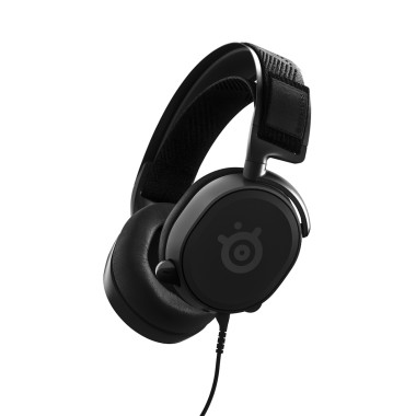 Гарнитура, Steelseries, Arctis Prime 61487, Микрофон выдвижной гибкий, Динамики 40 мм, 40000 Гц, 32 Ohm, Чёрный